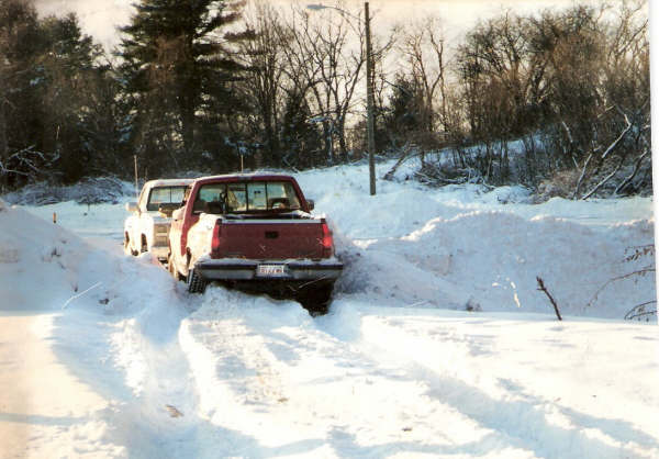 Brian's snow 'wheeling fail